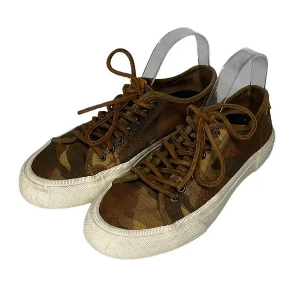 FRYE Ludlow Low Top Camo Shoe SZ 7.5